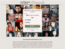 Tablet Screenshot of citasvenezuela.net
